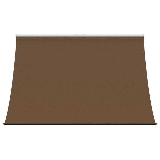 vidaXL Markies Taupe 400 x 150 cm 180 g / m² Polyester met PU Coating