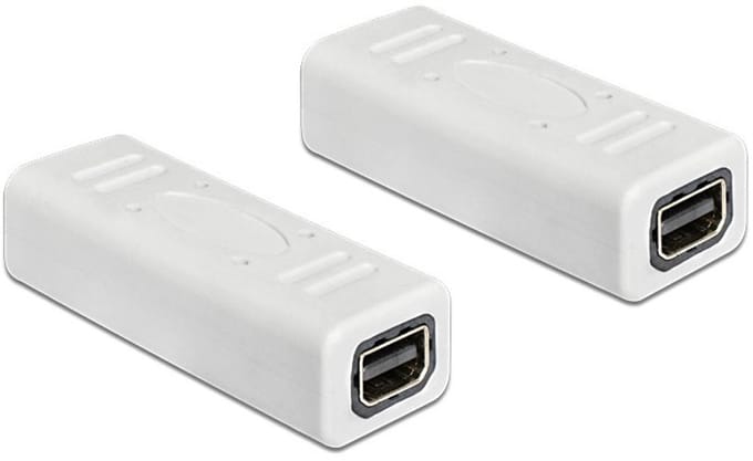 Mini DisplayPort koppelstuk - versie 1.2 (4K 60 Hz) / wit