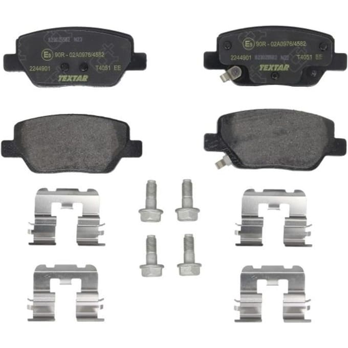 Remblokset TEXTAR 2244901, achter
