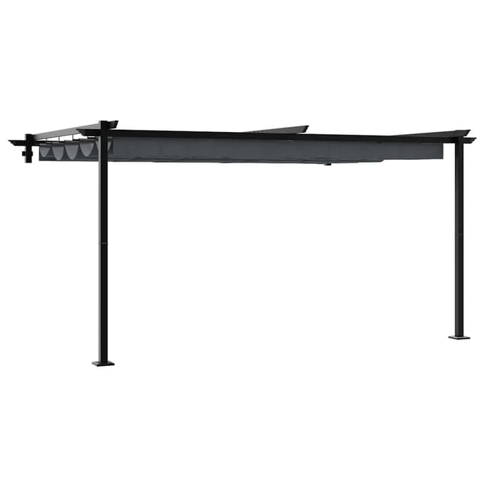 vidaXL Paviljoen 400 x 300 x 200 cm Antraciet Polyester