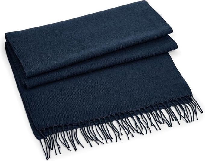 Jumada's Sjaal - Geweven - Navy - Volwassenen - Oversized - Polyacryl