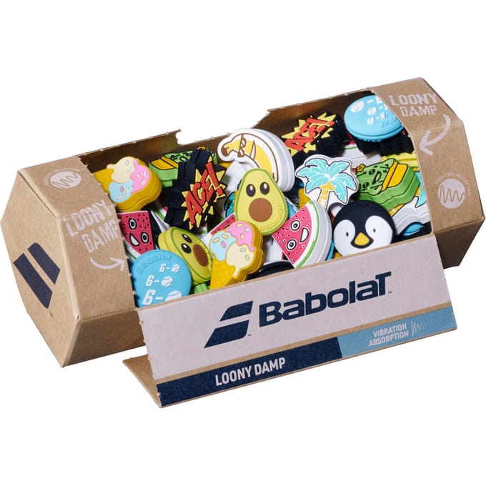 Babolat Loony Damp Demper Box 75 Stuks-Veelkleurig