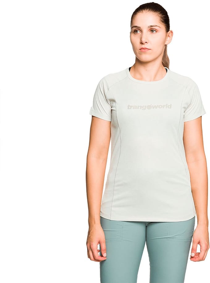 Trangoworld Demba T-shirt Met Korte Mouwen Grijs M Vrouw