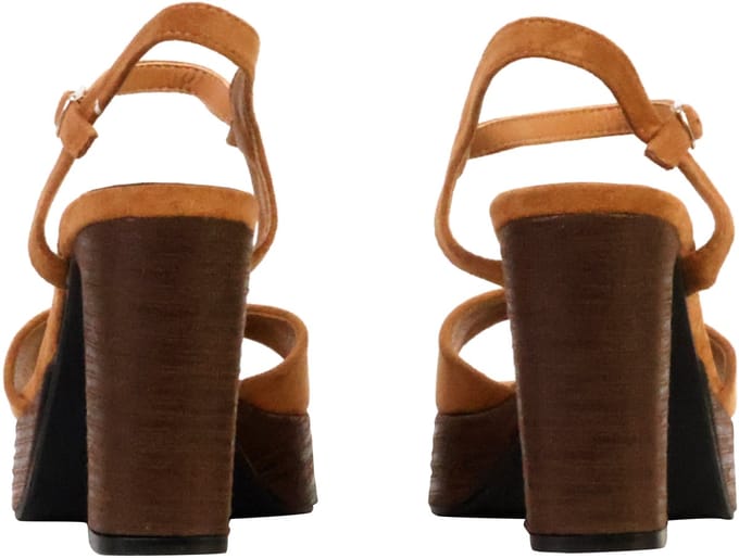 Sandalen met hak