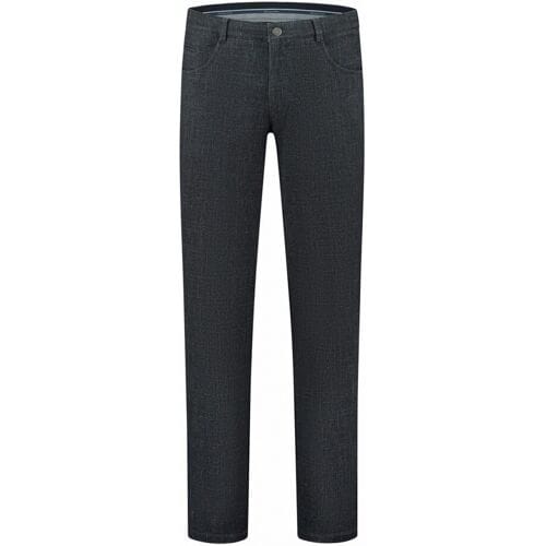 Com4 Broek Checkered Modern Chino Collection Dark Blue / male