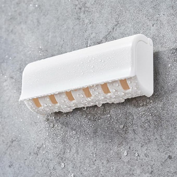 Porte-brosse à dents famille brosse à dents stockage brosse à dents support mural white
