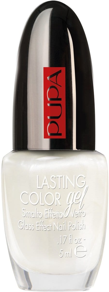 Pupa Lasting Color Gel Nagellak - Silver White 113 - Zilver