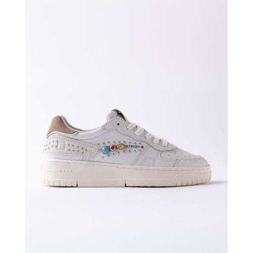 Korte Broek D.A.T.E. W441-TP-SS-WH TORNEO PURE STUDS-WHITE