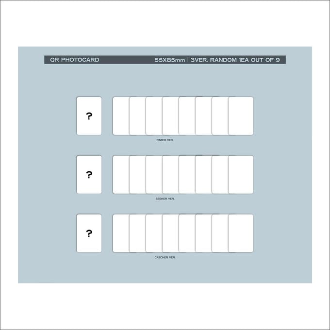 CRAVITY [ZONZOEKER] PLVE VER. RANDOM white