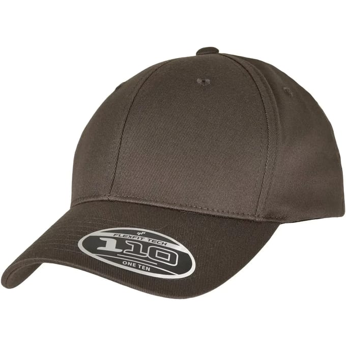 Urban Classics - Flexfit 110 Curved Visor Flexfit pet - Grijs