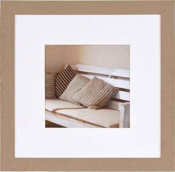 Fotolijst - Henzo - Driftwood - Fotomaat 30x30 cm - Beige