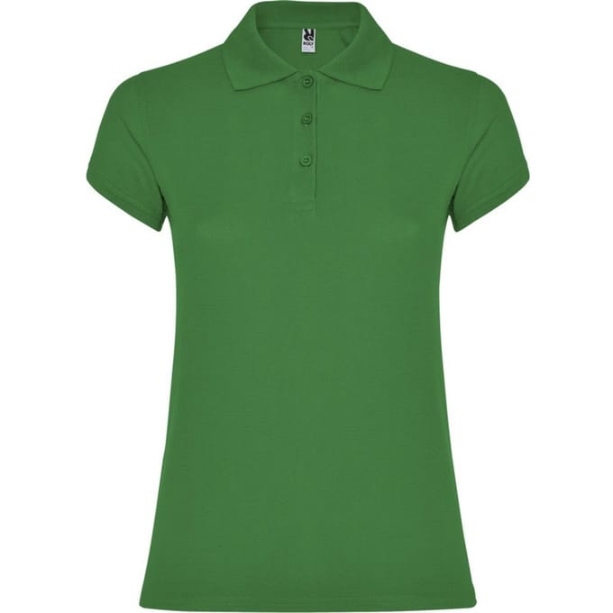 Roly Dames/Dames Ster Poloshirt (Tropisch Groen)
