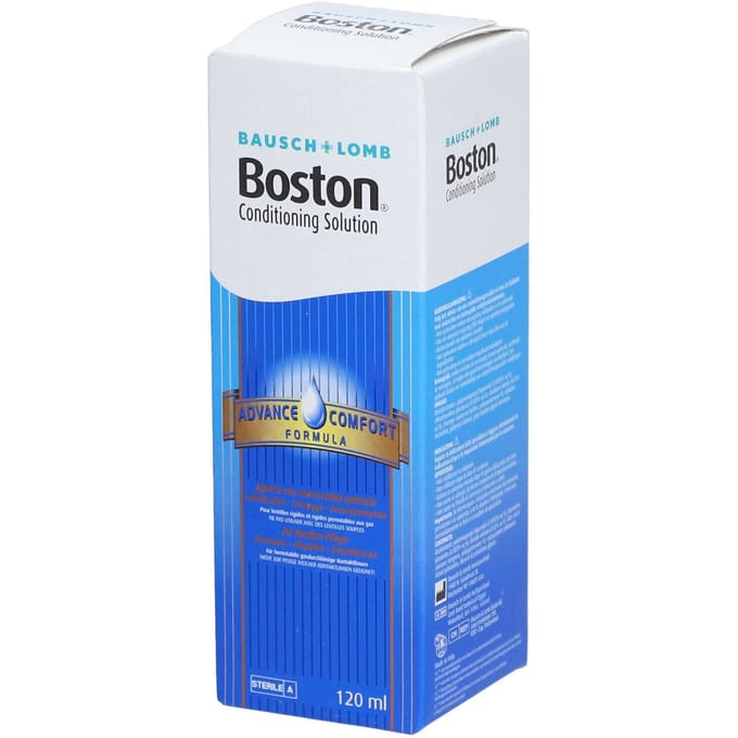 Boston conditioning solution - lenzenvloeistof - 120ml - inzet- en bewaarvloeistof