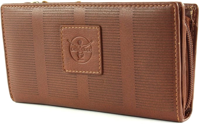 CHIEMSEE Portemonnee Haiti Wallet Cognac Bruine