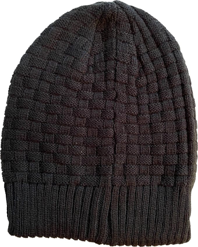 Deluxe Heren Muts / Beanie | Hoogwaardige Kwaliteit | One Size - Zwart