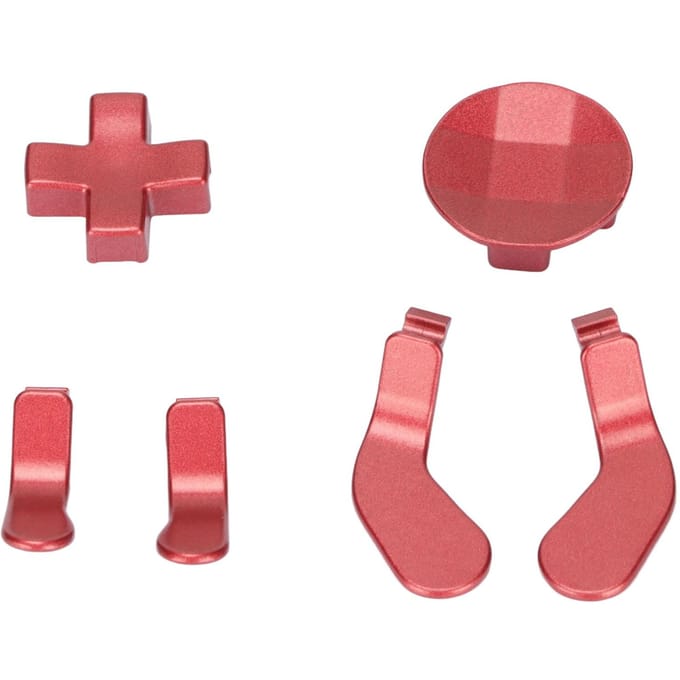 Roestvrij Staal Metaal D-Pads Paddles Vervanging Controller Accessoires voor Xbox One Elite Series rood