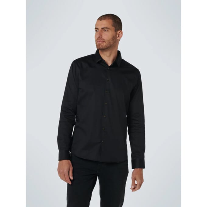 No Excess - Heren Overhemd - N4310 - 020 Black