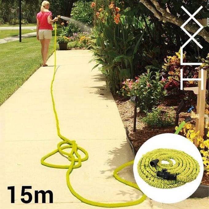 XXL Hose Verlengbare Tuinslang 15 mtr