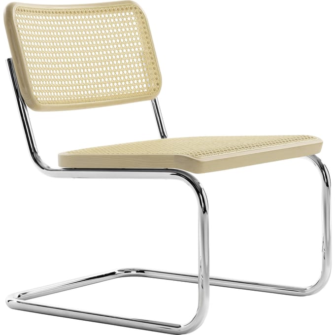 Thonet S 32 VL Stoel - Beuken licht gebeitst (TP 107) - chroom
