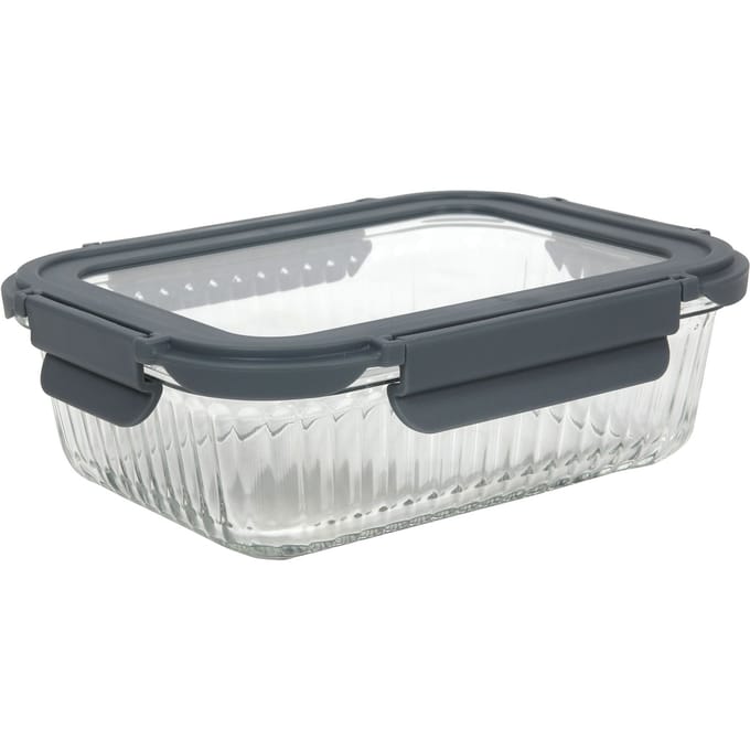 PLAT DE CUISSON EN VERRE RÉSISTANT À LA CHALEUR 1L AVEC COUVERCLE