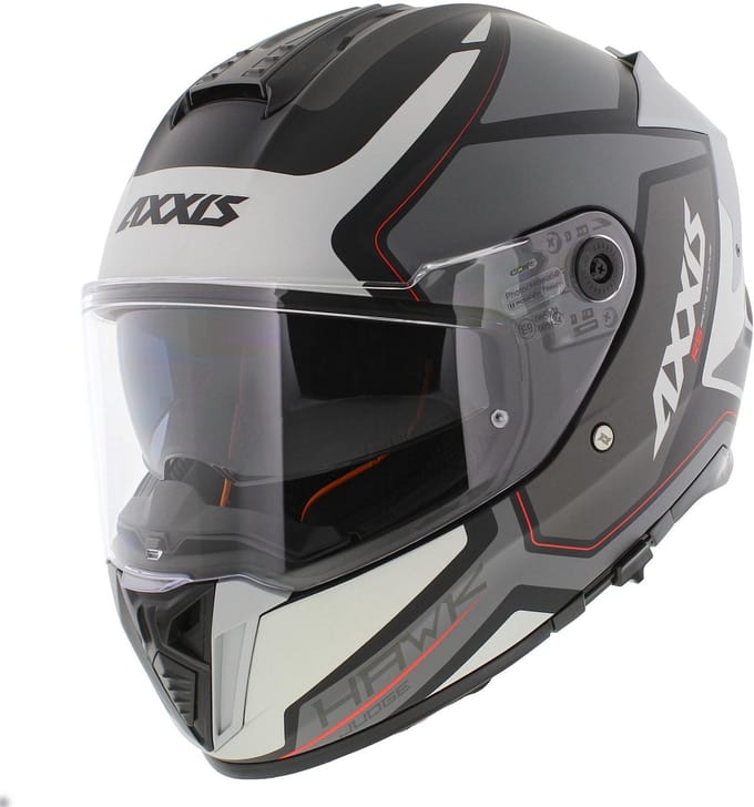 Axxis Hawk SV Integraal helm Judge B2 mat grijs titanium