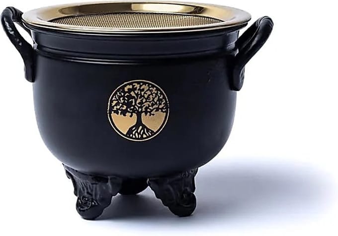 Cauldron (heksenketel) Levensboom met zeef