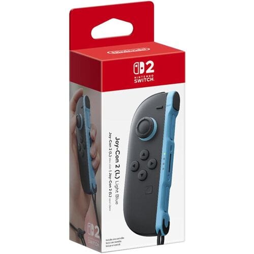 Nintendo officiële Switch 2 - Joy-Con 2 (L) - lichtblauw (Switch 2)