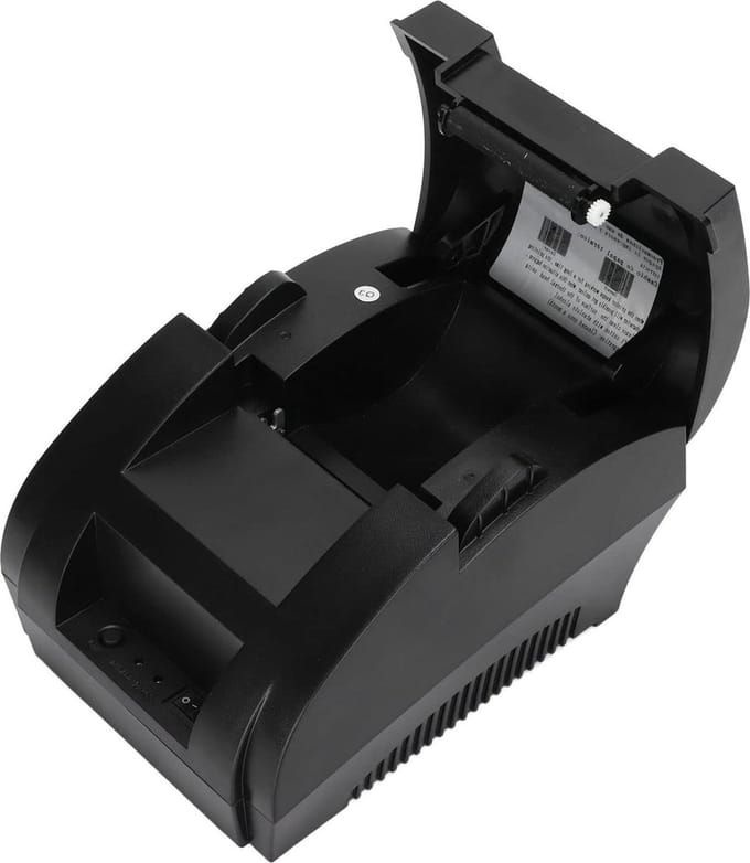 Content in HTML 5890K 90 mm/s Thermische Labelprinter - Mobiele Thermische Printer 58 mm - Draagbare POS-Bonnenprinter - Persoonlijke Factuurprinter - Compatibel met OS Systeem (EU-Stekker) .
