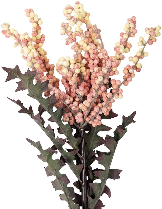 Clayre & Eef Kunstbloem 103 cm Roze Kunststof