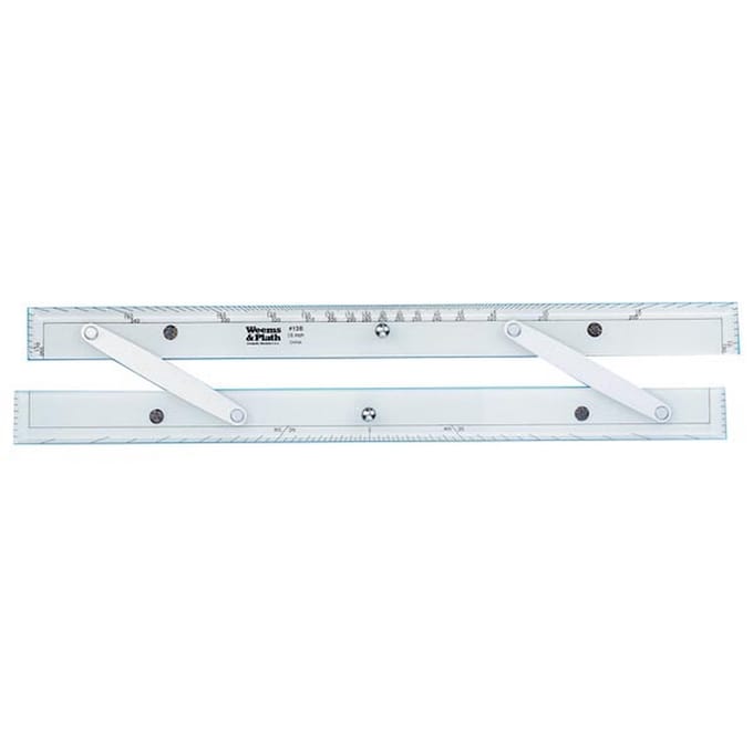 W & P Parallel Rule 18/45.7cm