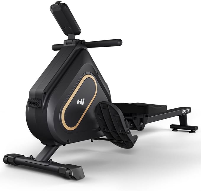 Hop Sport Bazel – Roeimachine – Magnetische Weerstand – 16 Niveaus – Bluetooth Kinomap
