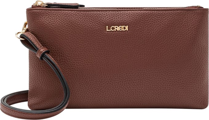 L.CREDI Ella Crossbody tas 24 cm - Dames - nougat