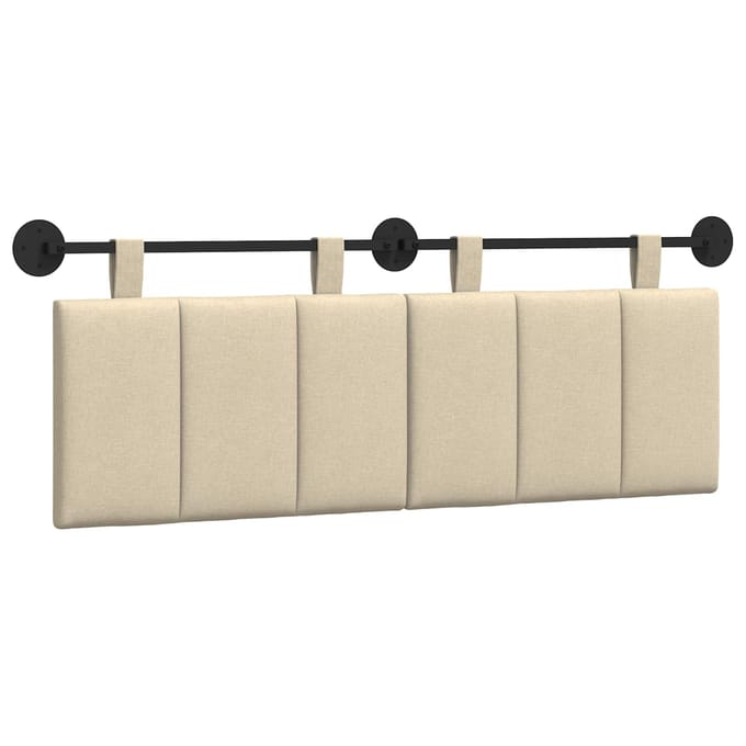 vidaXL - Hangend - hoofdbord - Stof