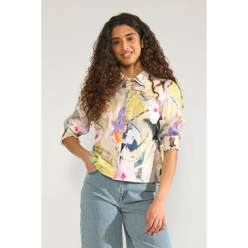 Nümph 707011 nuannali shirt forest green