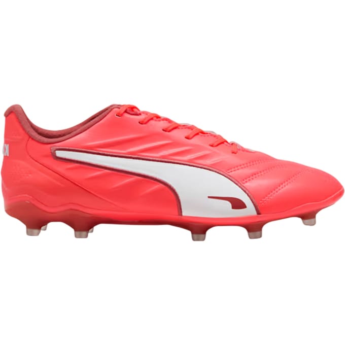 Puma Heren King Match Soft Ground Voetbalschoenen (Rood)
