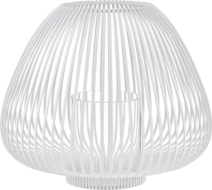 Blomus LYVA Lantaarn - H 26 cm, Ø 31 cm (M) - Wit