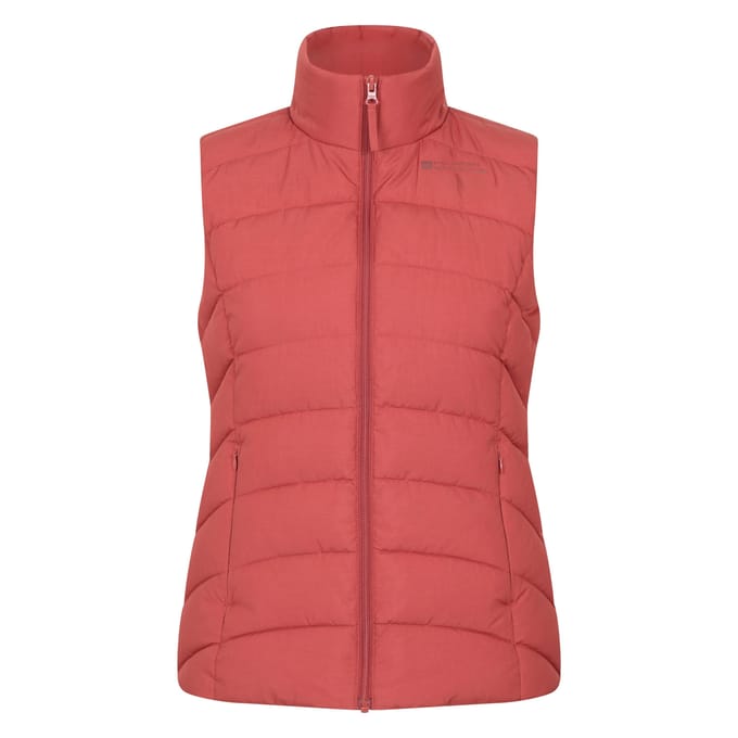 Mountain Warehouse Dames/Dames Opal Gewatteerd Gilet (Gebrande sinaasappel)