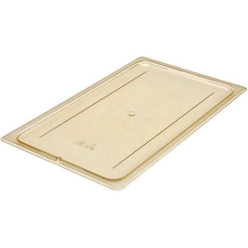 (6 stuks) CAMBRO H-PAN™ - Hittebestendige GN platte deksels 1/1 - Barnsteen