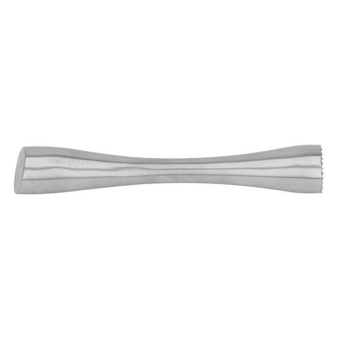 Pilon à cocktail en acier inoxydable de qualité alimentaire, ergonomique, forgé en une seule pièce, pour boisson, pour cuisine Short Handle gray
