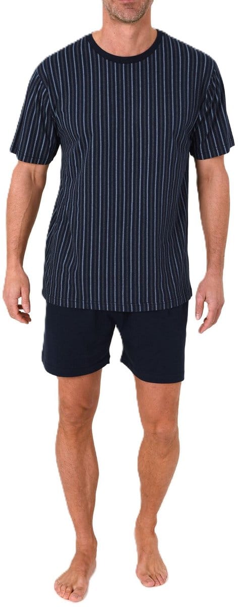 Normann herenpyjama shorty met korte mouwen