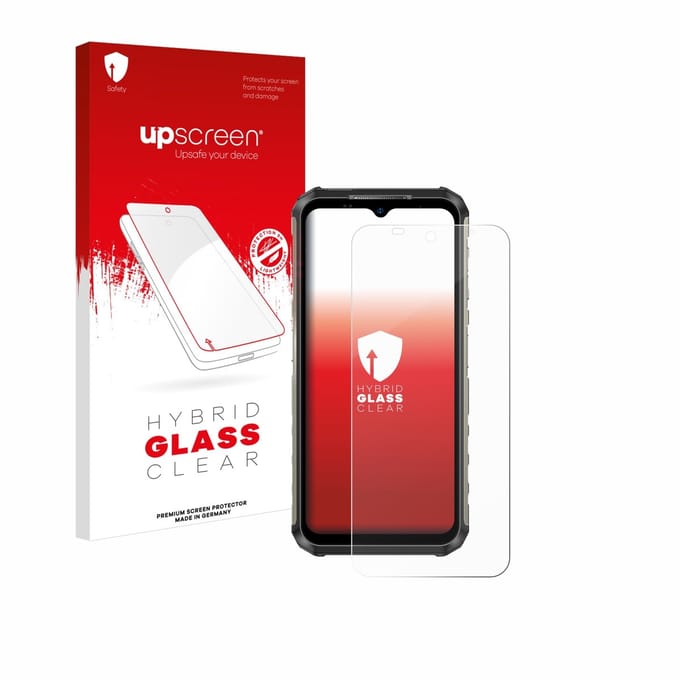 upscreen - Screenprotector voor Ulefone Armor 22 - Folie Beschermfolie Beschermglas transparant