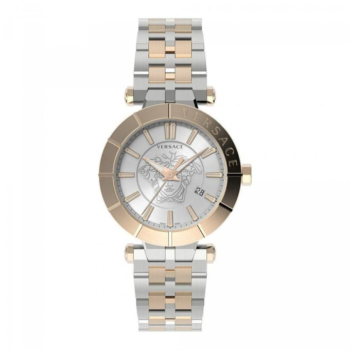Versace VE2B00521 horloge mannen - Roestvrij Staal - zilver