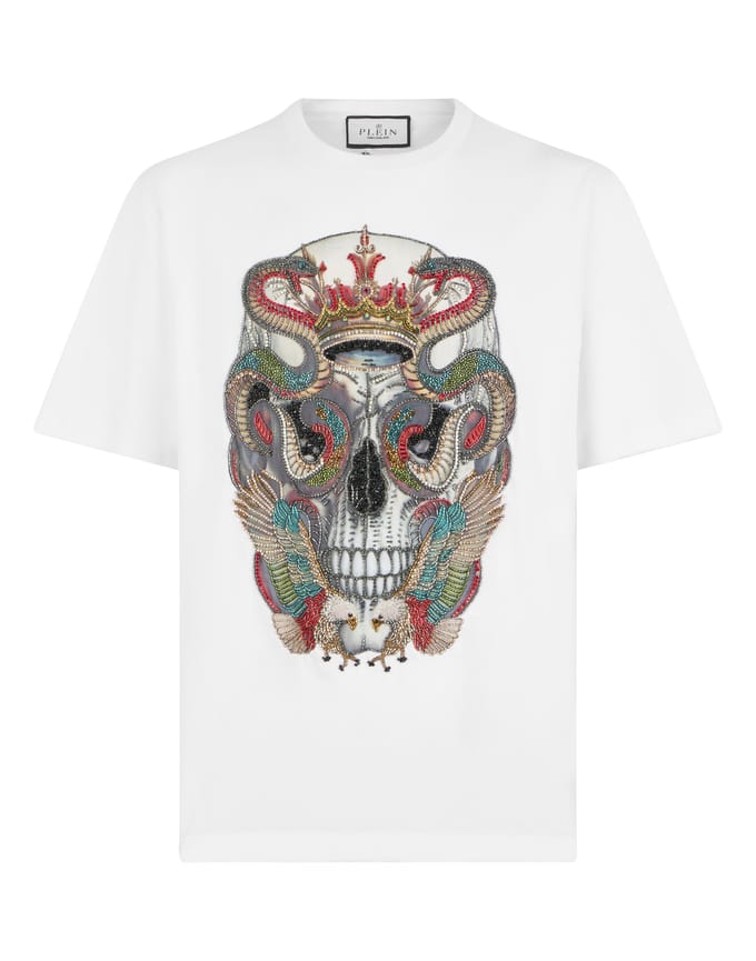 Round Neck T-Shirt King Of Snakes Stones