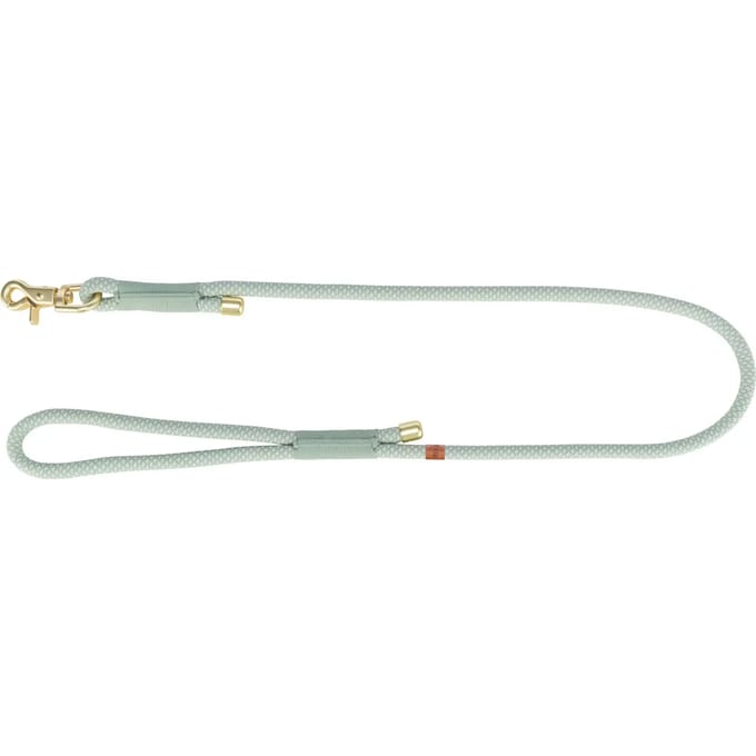 Trixie soft rope hondenriem saliegroen / mint 100x1 cm