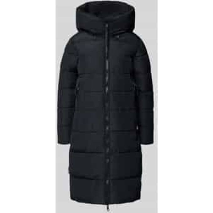 Regular fit buffer jacket met gevoerde opstaande kraag model 'Jilia'