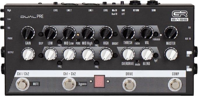 GR Bass Dual Pre - Bass effect-unit