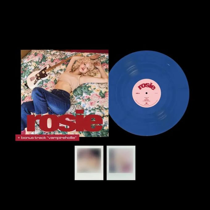 ROSÉ - [ROSIE] Eerste studioalbum vinyl VAMPIREHOLLIE EDITIE BLAUW