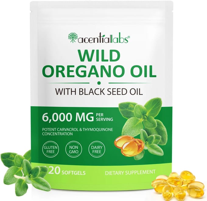 Golden Nuts - Wilde Oregano & Zwarte Zaadolie - Natuurlijk