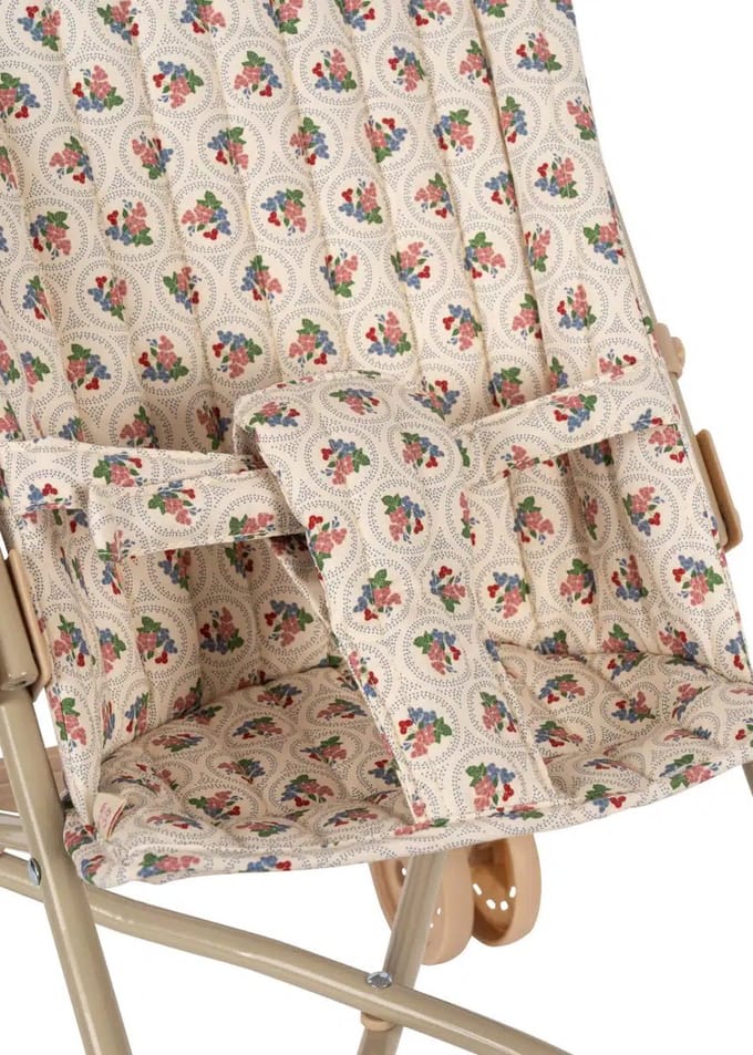 Konges Sløjd Poppenwagen/Doll Stroller/Buggy - Verona Blues