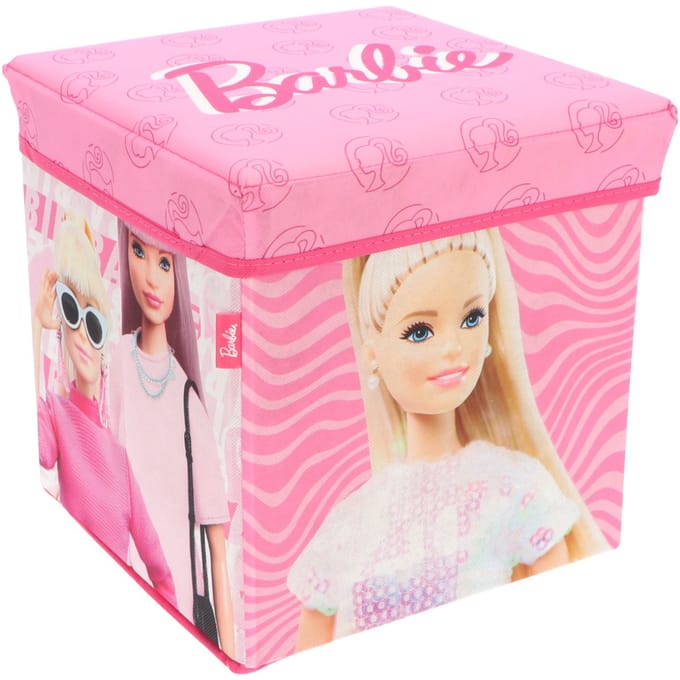 Barbie Opbergdoos - Met deksel - Stoel - Roze - 30 cm